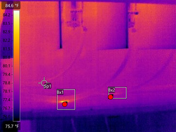 Infrared Scan of Electrical Trouble Areas